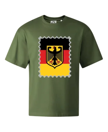 Nemecká známka - vlajka