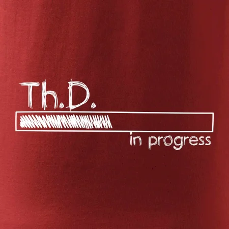 In progress titul Th.D. doktor / doktorka teológie