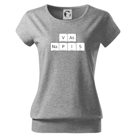 Vlastný nápis - periodická tabuľka