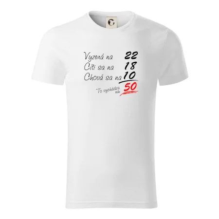 Vyzerá, cíti sa, chová sa - 50 rokov