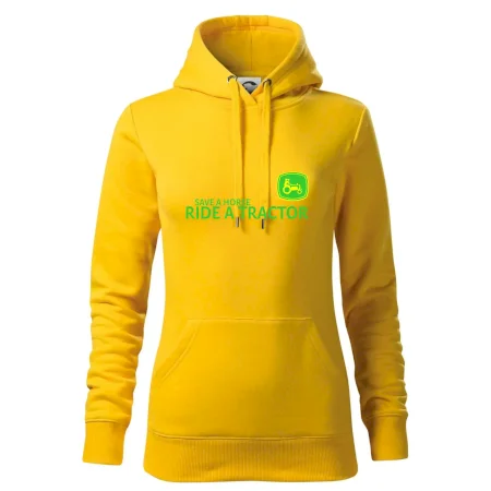 Save horse, ride tractor