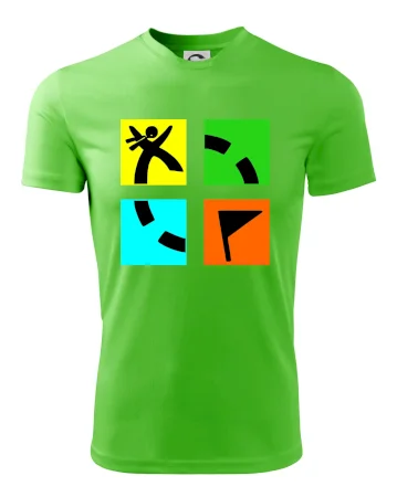 Geocaching logo farebné