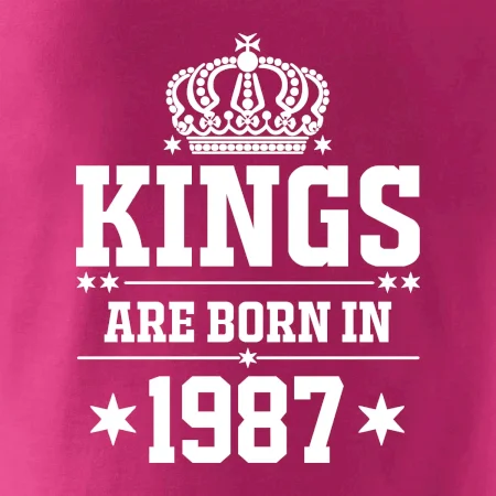 Kings are born in 1987