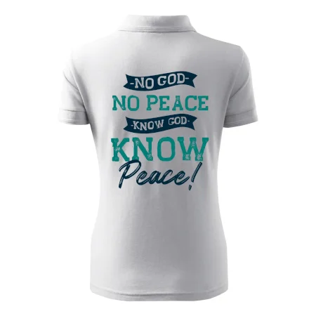 No God no peace, know God know peace