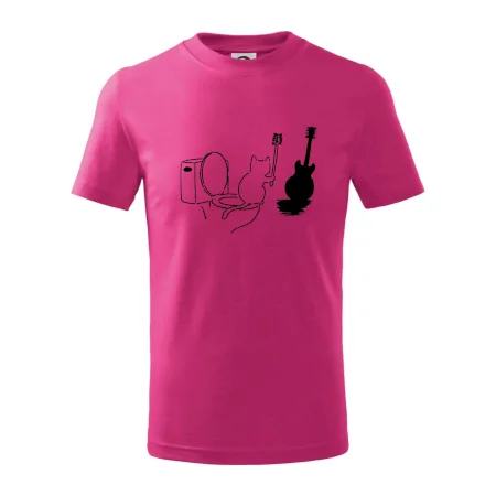 Mačka a gitara WC