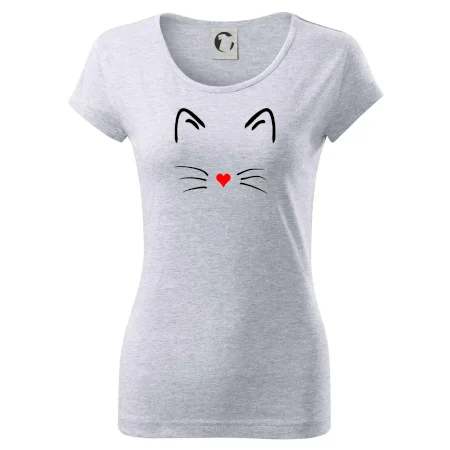 Mačka - srdce namiesto nosa