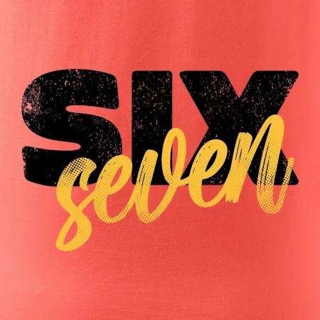 Six seven - písmo
