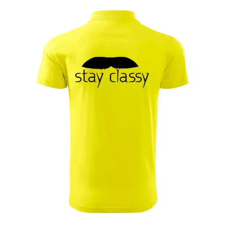 Stay Classy - mustache