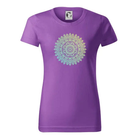 Mandala zelenožlutá