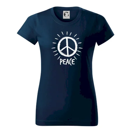 Peace symbol čiernobiely