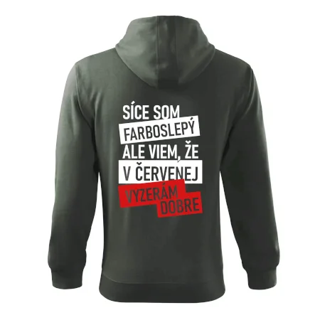 Síce som farboslepý, ale viem, že v červenej vyzerám dobre