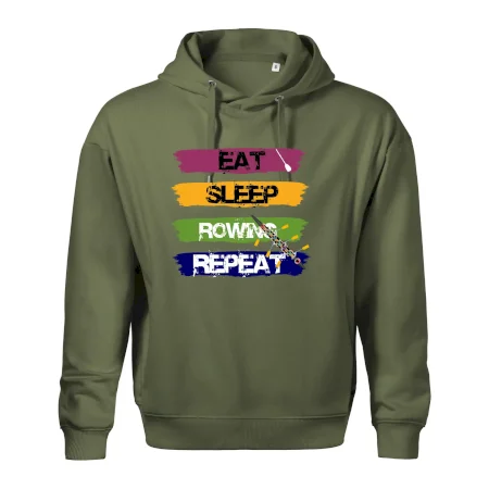 Eat sleep rowing repeat farebné