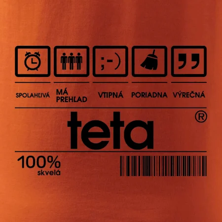 Čiarový kód - teta