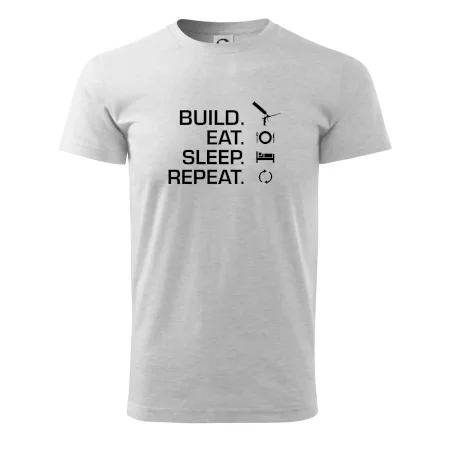 Build eat sleep repeat - montážna pena