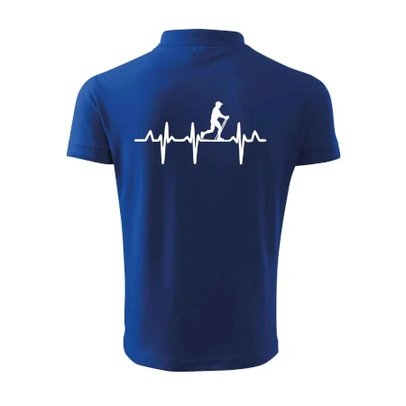 EKG nordic walking muž