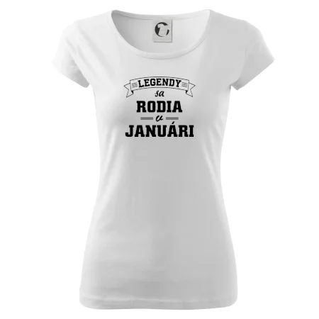 Legendy sa rodia v januári