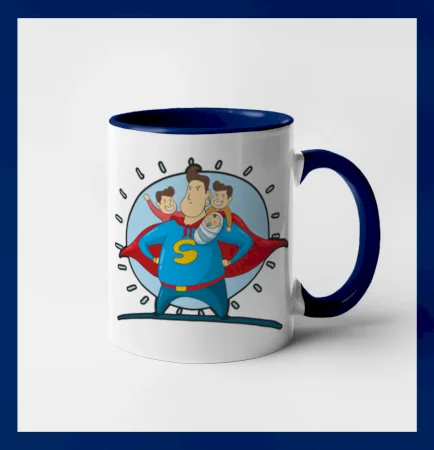 Táta superman - kluk, kluk a dítě