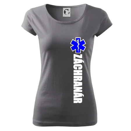 Nápis Záchranár + hviezda