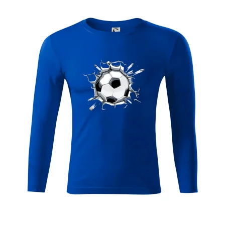 Futbalová lopta v triku