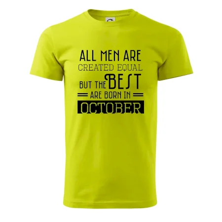 All men are created equal october