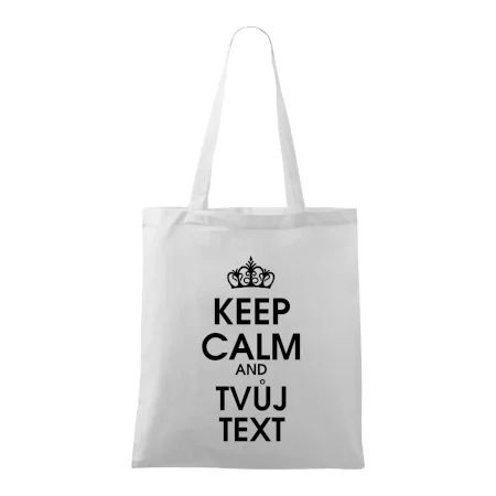 Keep calm - váš text