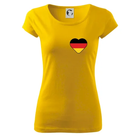 Germany love prso - Nemecká vlajka