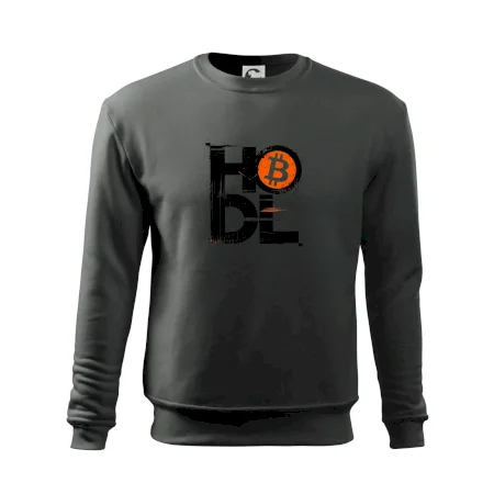 Hodl velký nápis a logo BTC