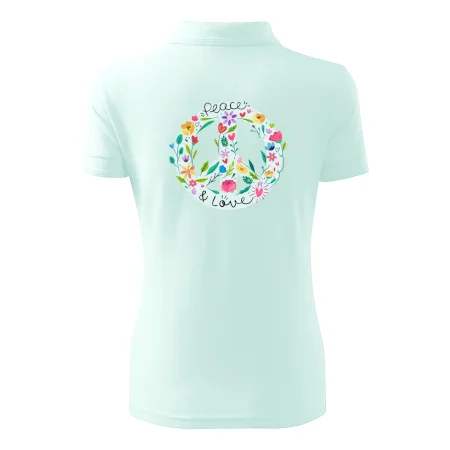 Peace and love symbol