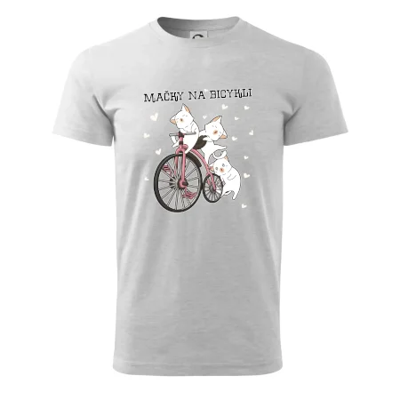 Mačky na bicykli