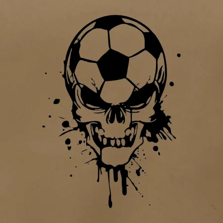 Fotbal lebka splash