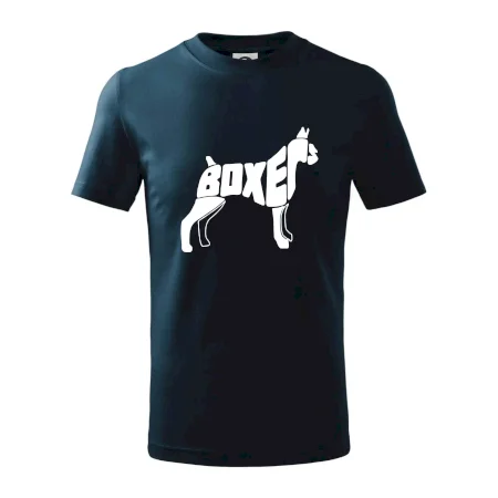 Boxer nápis v tele