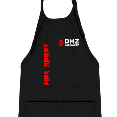 DHZ (oheň, firesport, názov sboru - vlastný nápis)