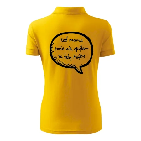 Keď mama povie nie, opýtam sa tety (vlastné meno)