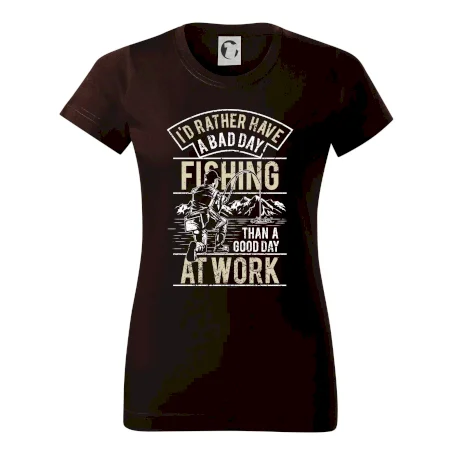 Fishing at work