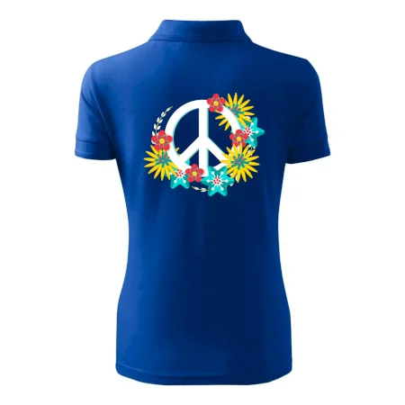 Peace symbol abstraktný