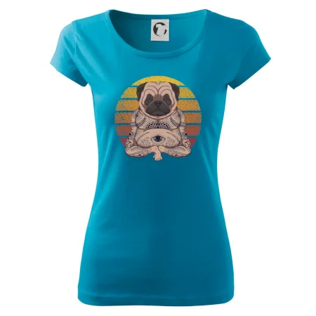 Yoga meditace - pug