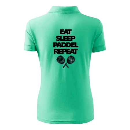 Eat sleep padiel repeat pod sebou
