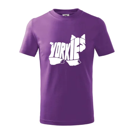 Yorkšírský teriér - Yorkie - Nápis v tele