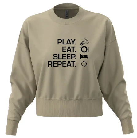 Play Eat Sleep Repeat badminton
