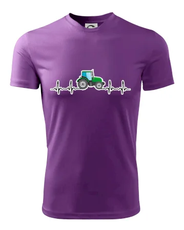 Traktor farebný ekg