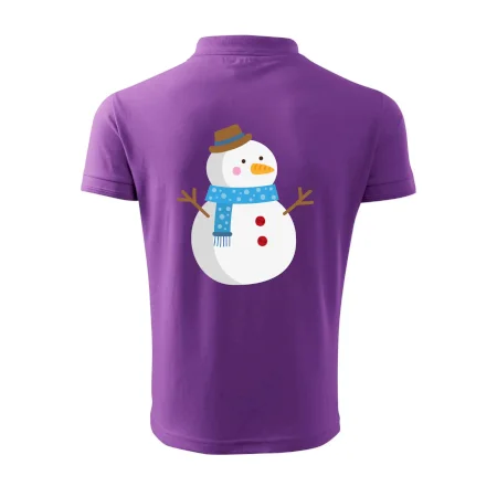 Snehuliak so šálom