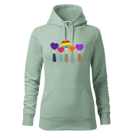 LGBT ruky srdce