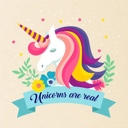 Unicorns are real dúhový