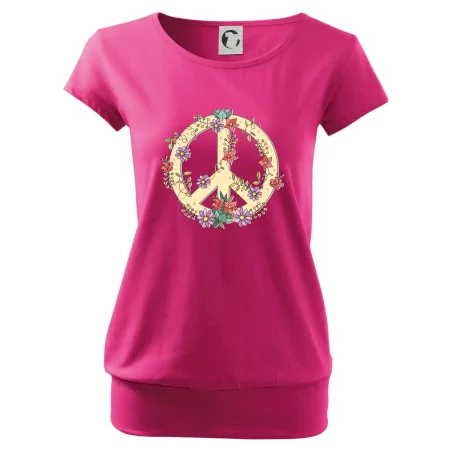 Peace symbol pieskový
