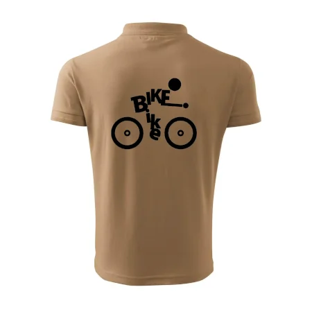 Bike nápis postava