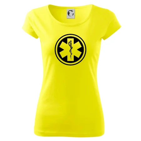 Rescue logo samostatné guľaté