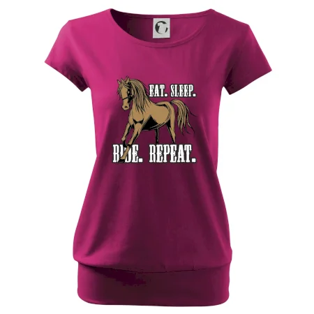 Eat Sleep Ride Repeat Western