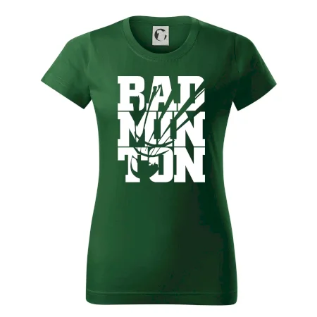 Badminton nápis