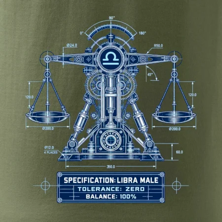 Váhy Engineering of Libra technický motiv