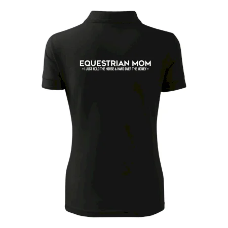 Equestrian dad - mom